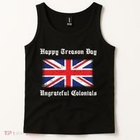 Happy Treason Day Ungrateful Colonials Tank Top thumb 2