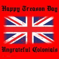 Happy Treason Day Ungrateful Colonials Santa Hat thumb 1