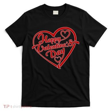 Happy Valentine's Day Heart T-Shirt