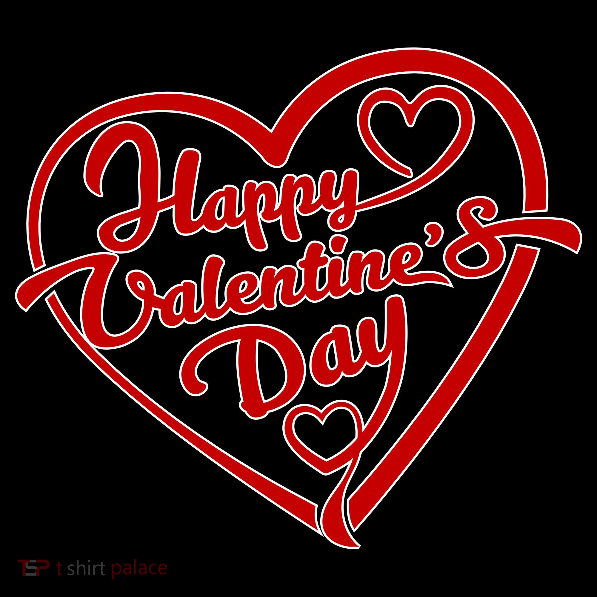 Happy Valentine's Day Heart T-Shirt