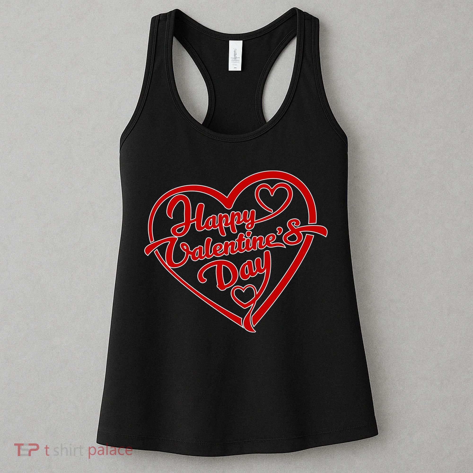 Happy Valentine's Day Heart Women's Tank Top
