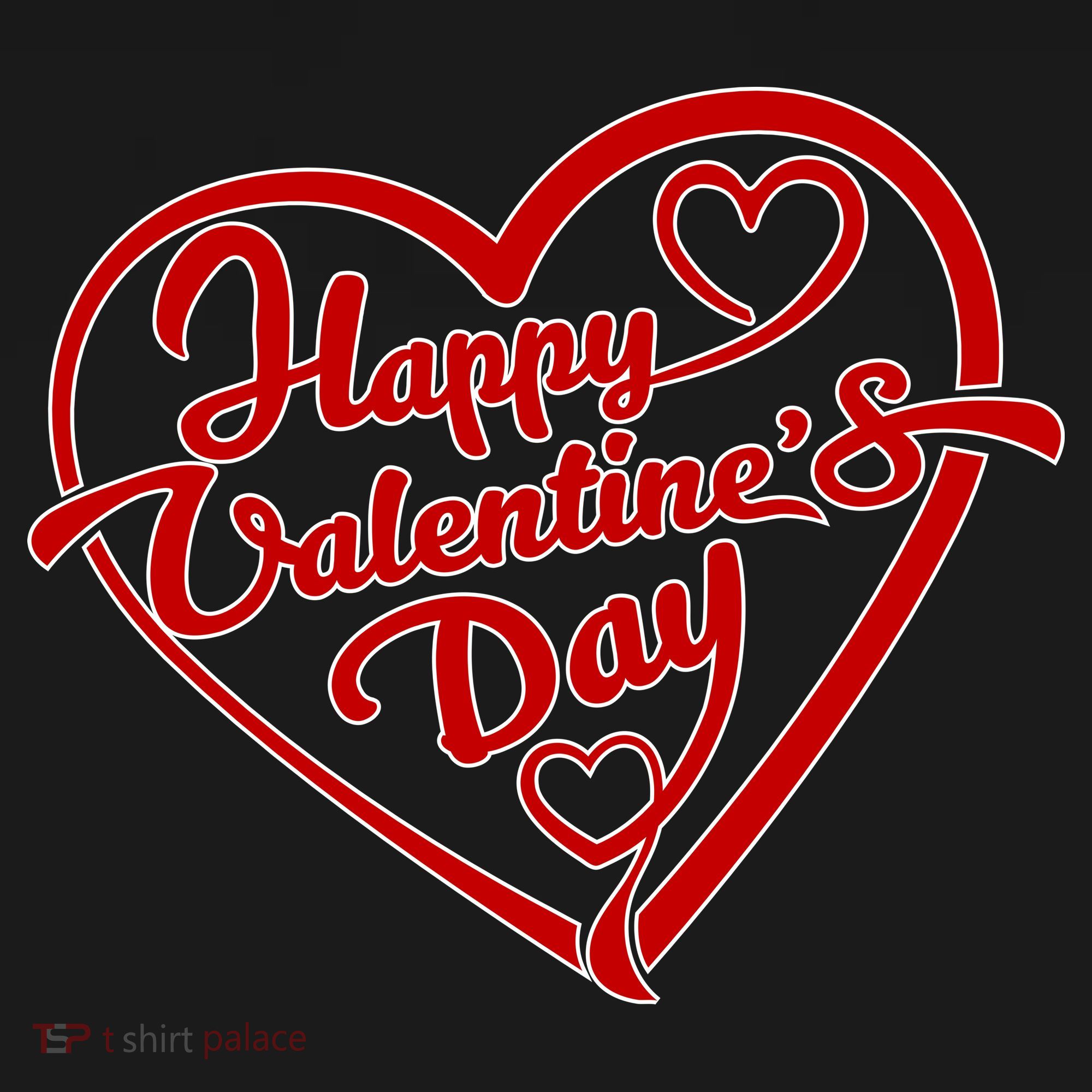 Happy Valentine's Day Heart Women's Tank Top