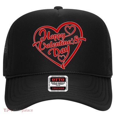 Happy Valentine's Day Heart Hat