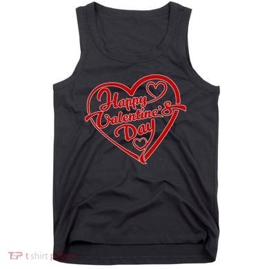 Happy Valentine's Day Heart Tank Top