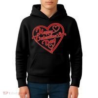 Happy Valentine's Day Heart Kids Hoodie thumb 4