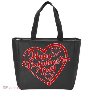 Happy Valentine's Day Heart Tote Bag