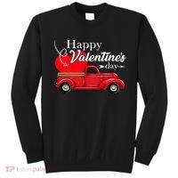 Happy Valentines Day Truck Full Of Hearts Sweatshirt thumb 0