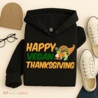 Happy Vegan Thanksgiving  Hoodie thumb 4