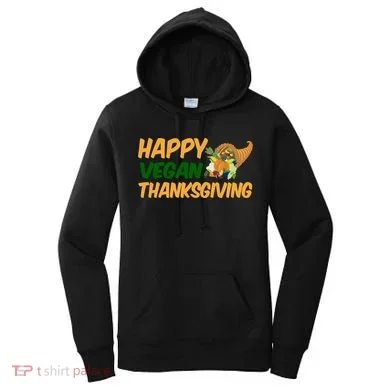 Happy Vegan Thanksgiving Women's Hoodie