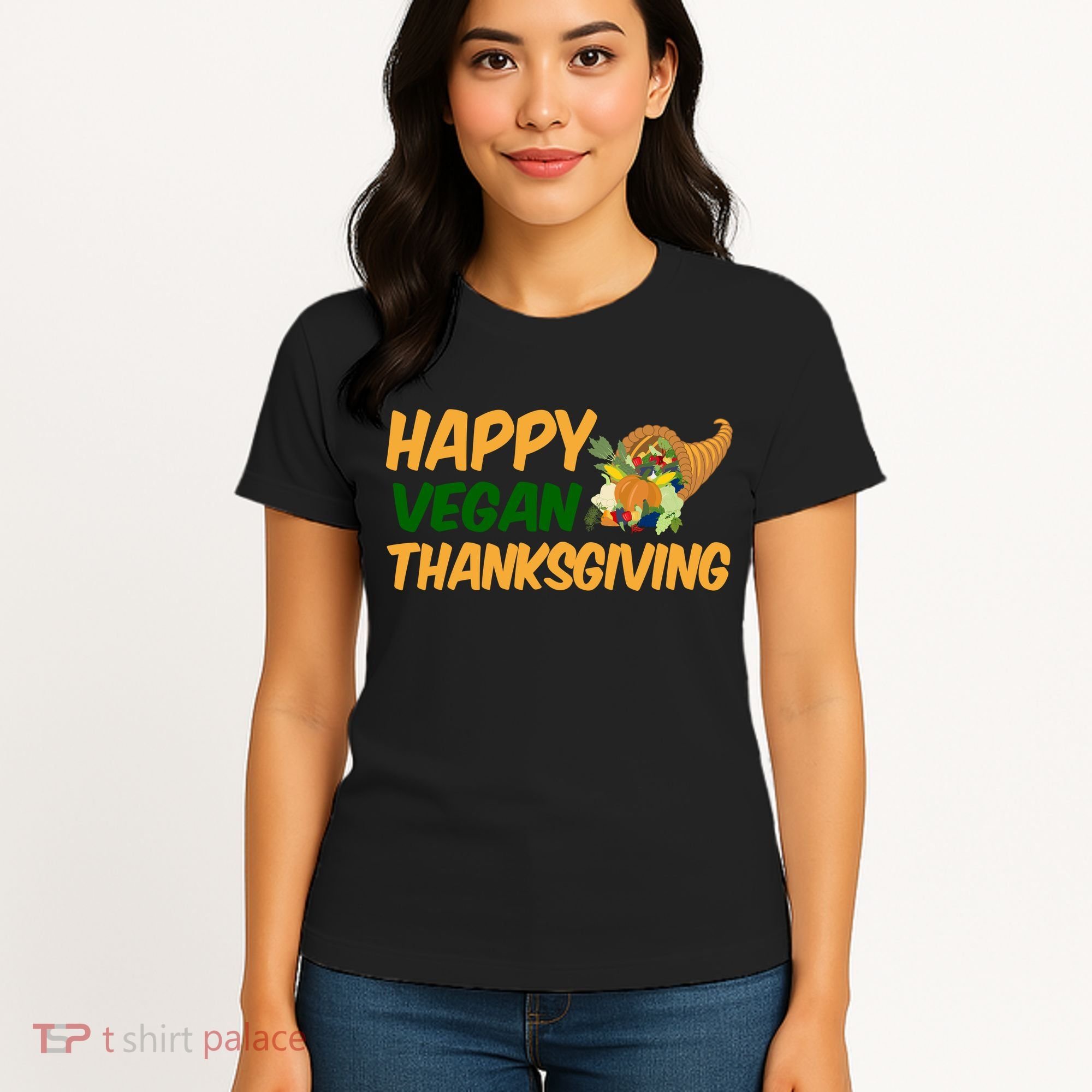 Happy Vegan Thanksgiving  Women's T-Shirt