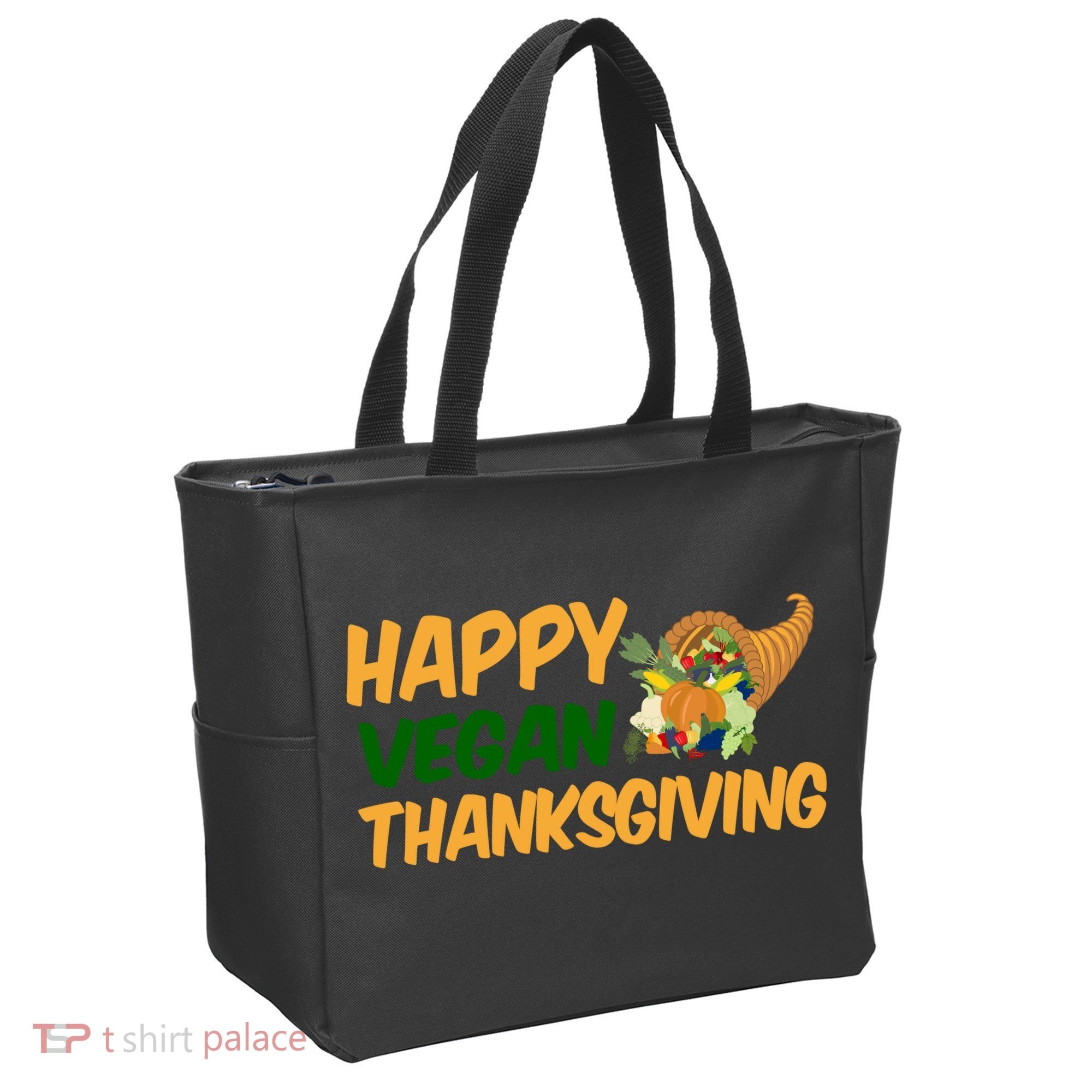 Happy Vegan Thanksgiving  Tote Bag