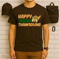 Happy Vegan Thanksgiving  T-Shirt thumb 6