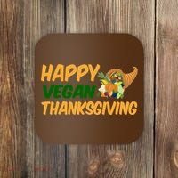Happy Vegan Thanksgiving  Coaster thumb 0