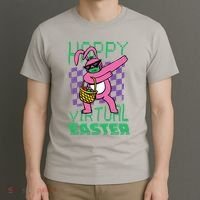 Happy Virtual Easter T-Shirt thumb 3