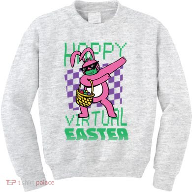 Happy Virtual Easter Kids Sweatshirt