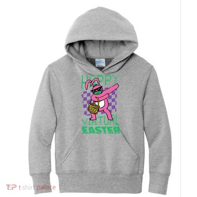 Happy Virtual Easter Kids Hoodie