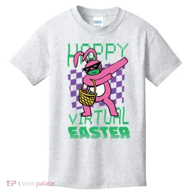 Happy Virtual Easter Kids T-Shirt