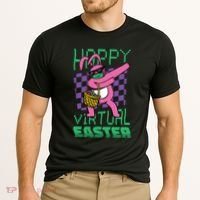 Happy Virtual Easter Cooling Performance Crew T-Shirt thumb 2