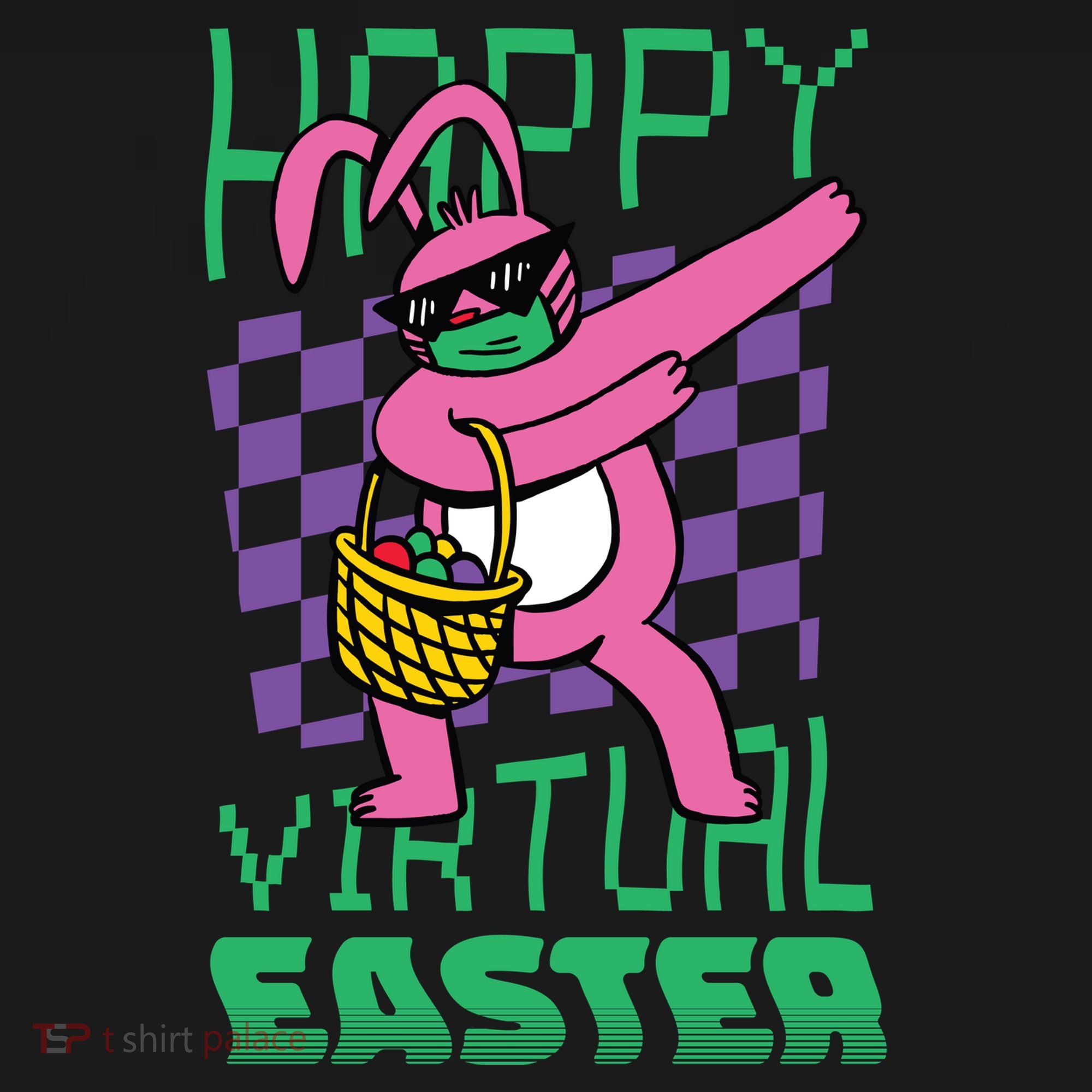 Happy Virtual Easter Button
