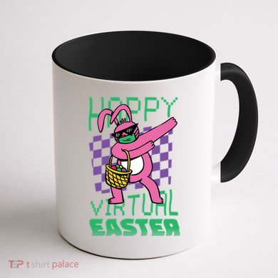 Happy Virtual Easter Coffee Mug back