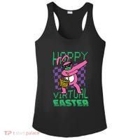 Happy Virtual Easter Ladies PosiCharge Competitor Racerback Tank thumb 0