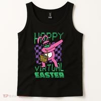 Happy Virtual Easter Tank Top thumb 2