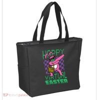 Happy Virtual Easter Tote Bag thumb 2