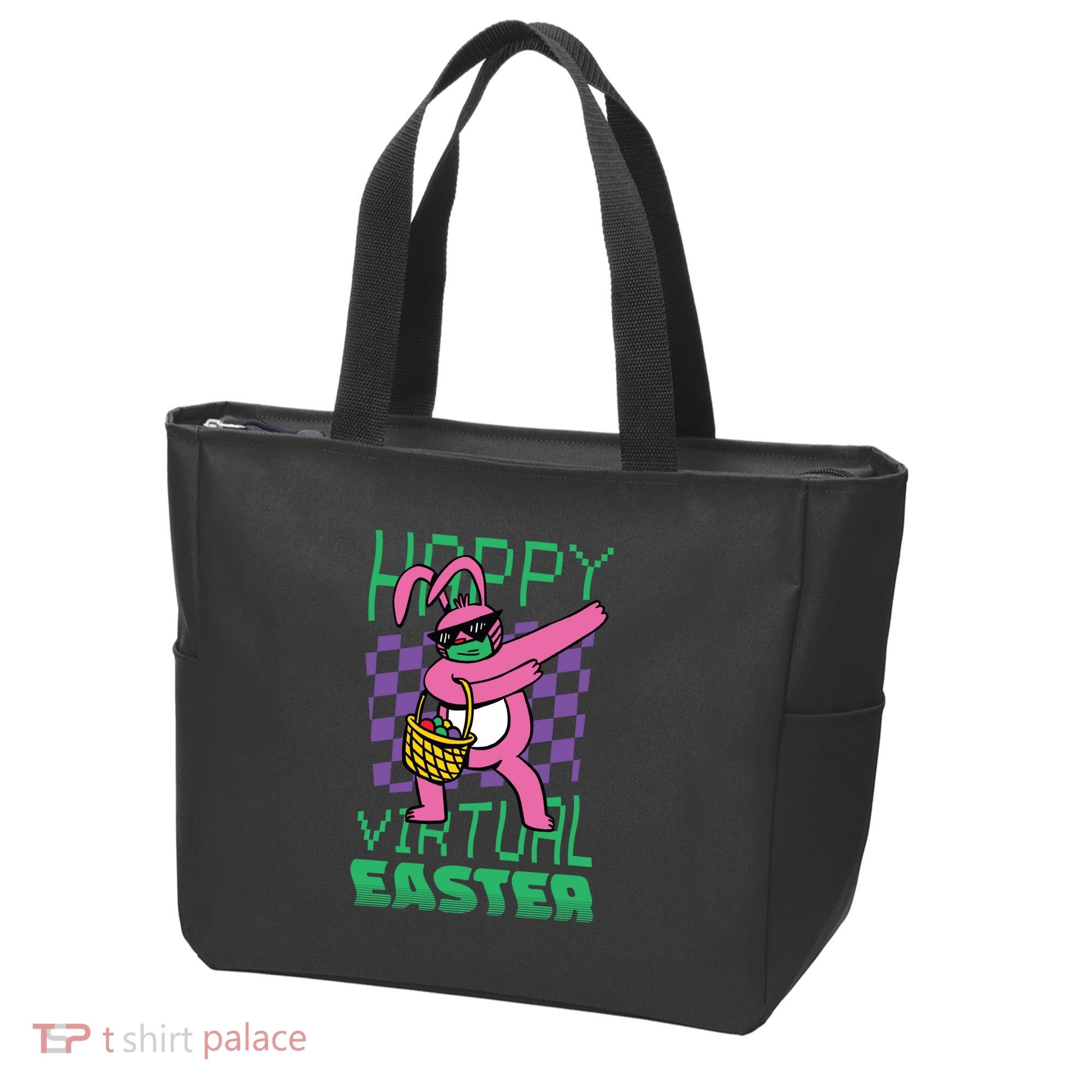 Happy Virtual Easter Tote Bag