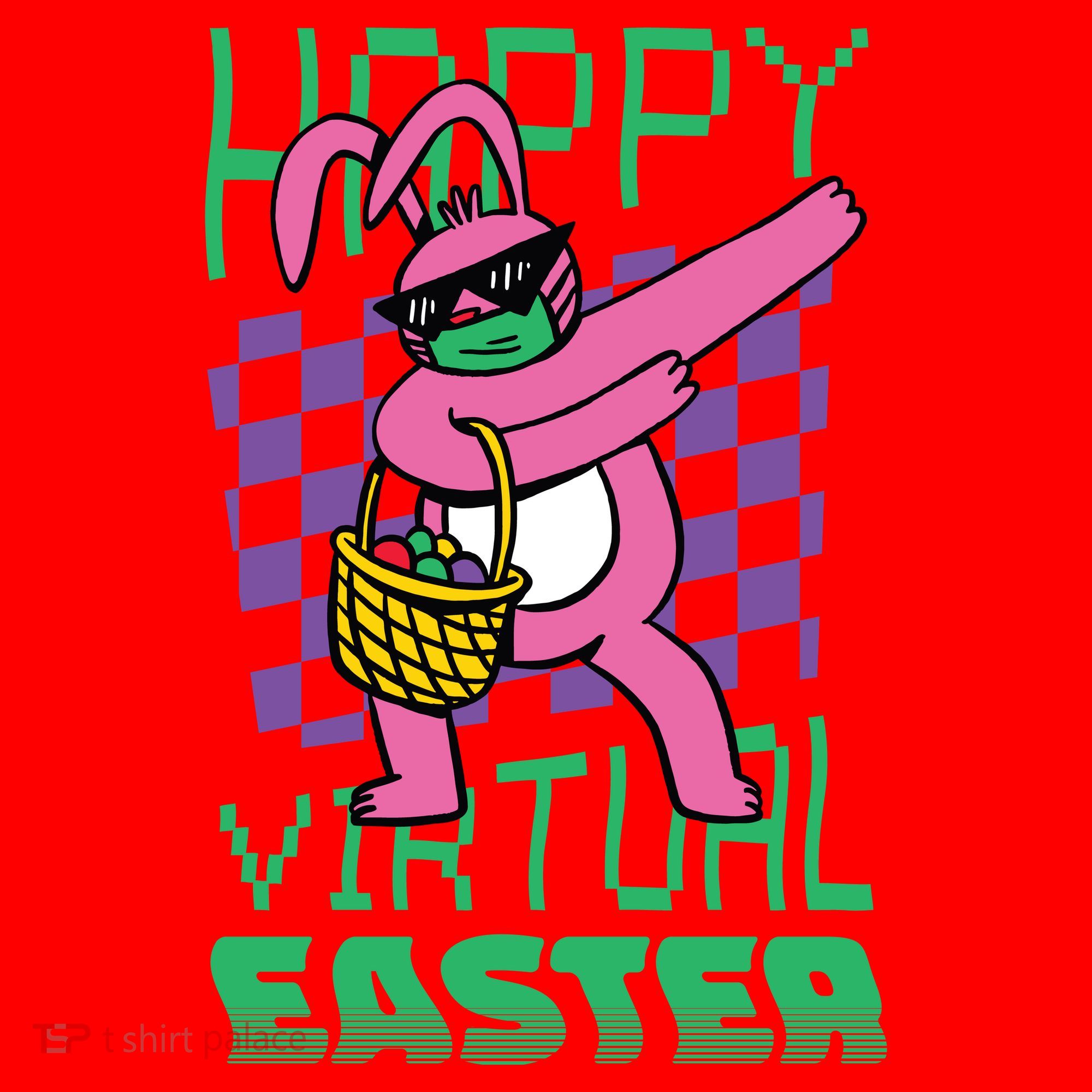 Happy Virtual Easter Santa Hat