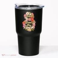 Happy Women's Day March 8 Flowers Tumbler thumb 0