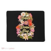 Happy Women's Day March 8 Flowers Mousepad thumb 0