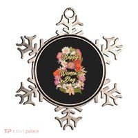 Happy Women's Day March 8 Flowers Ornament thumb 0