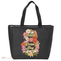 Happy Women's Day March 8 Flowers Tote Bag thumb 0