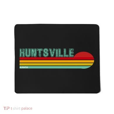 Huntsville Alabama Retro Sunset Mousepad