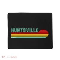 Huntsville Alabama Retro Sunset Mousepad thumb 0
