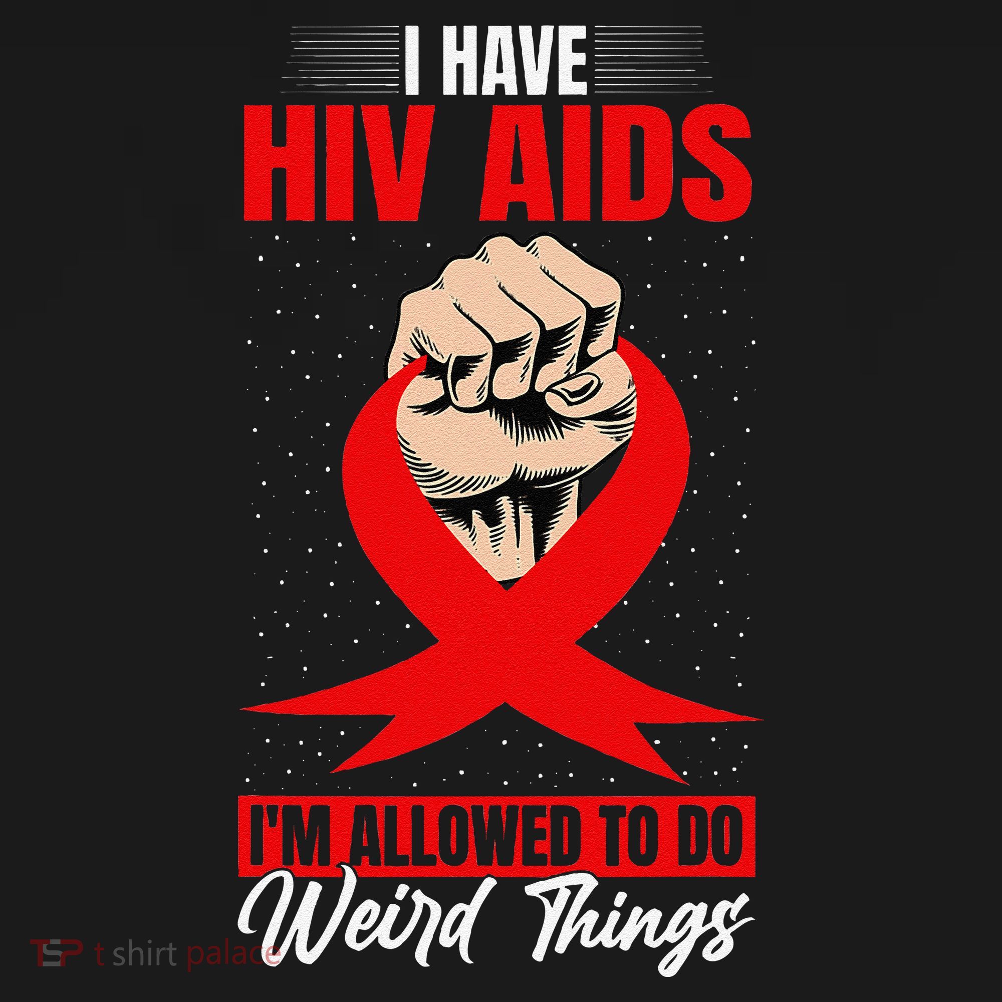 Hiv Awareness Red Ribbon World Aids Day Fighters Apron