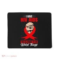 Hiv Awareness Red Ribbon World Aids Day Fighters Mousepad thumb 0