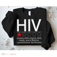 Hiv Awareness Red Ribbon World Aids Day Fighters Sweatshirt thumb 2