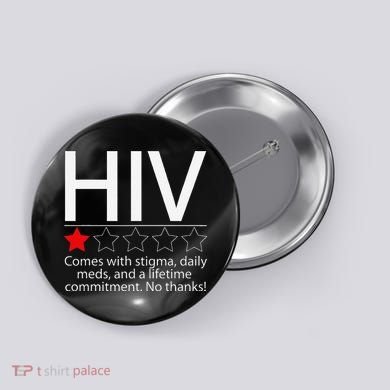 Hiv Awareness Red Ribbon World Aids Day Fighters Button