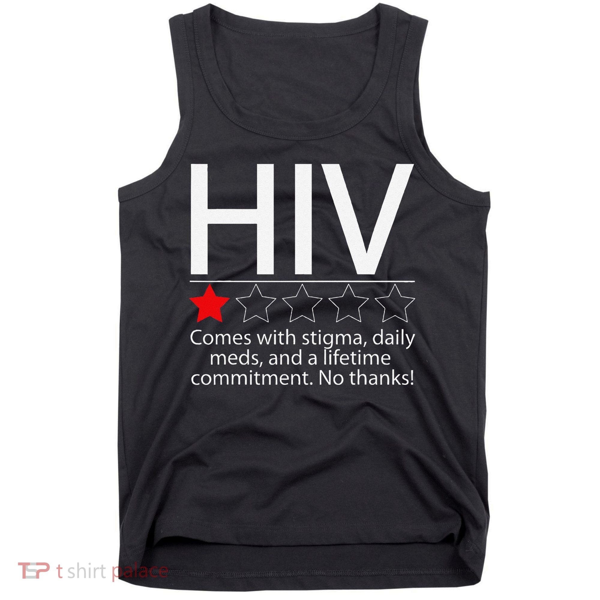 Hiv Awareness Red Ribbon World Aids Day Fighters Tank Top