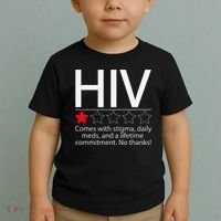 Hiv Awareness Red Ribbon World Aids Day Fighters Toddler T-Shirt thumb 2