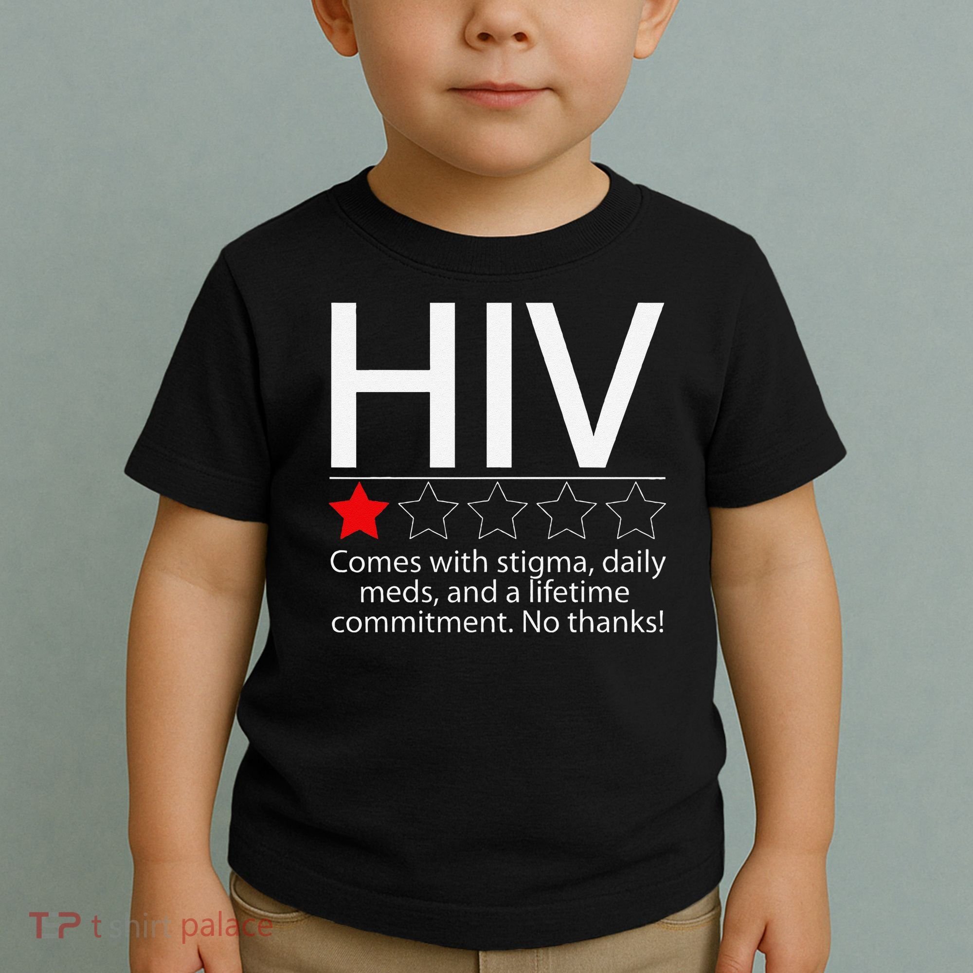 Hiv Awareness Red Ribbon World Aids Day Fighters Toddler T-Shirt