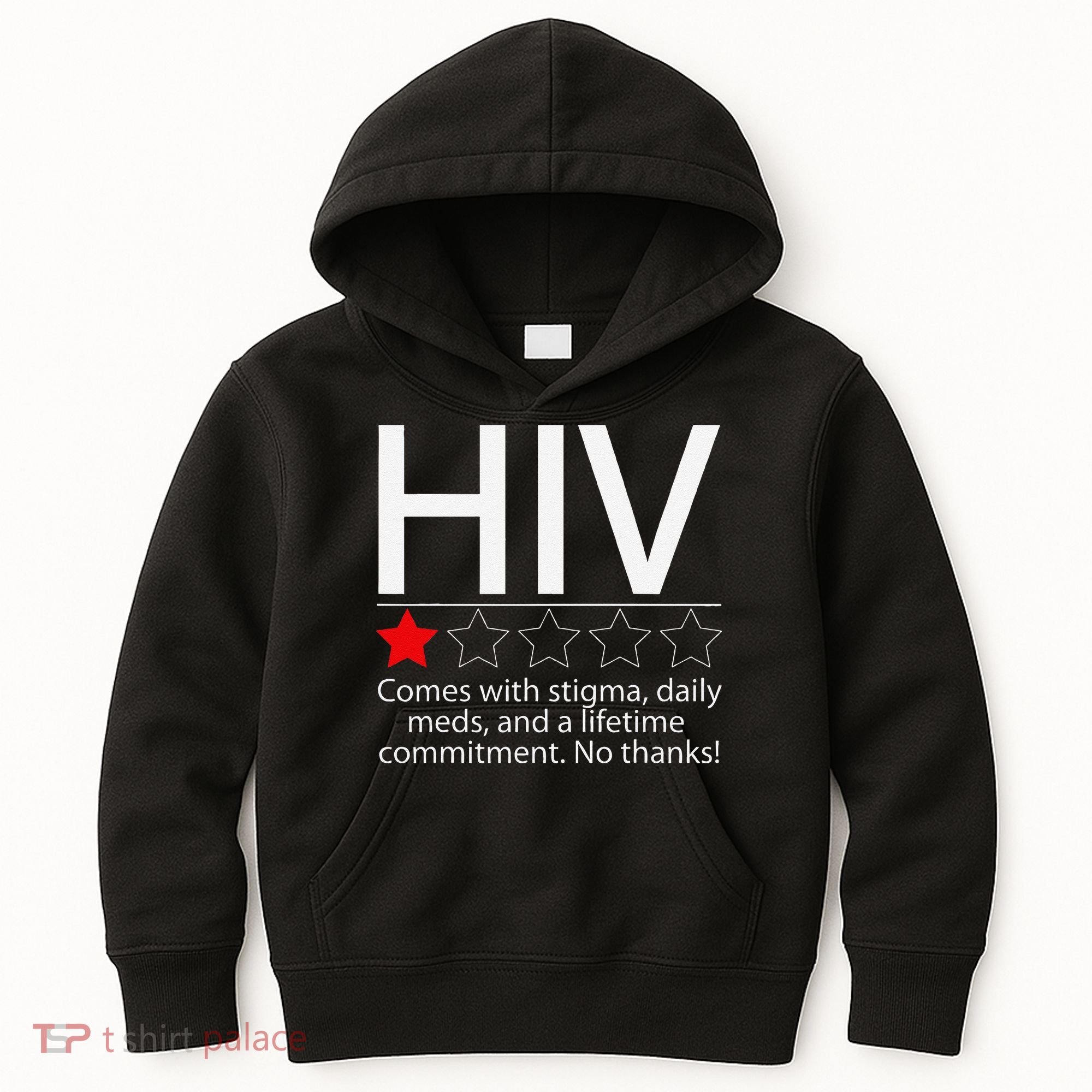 Hiv Awareness Red Ribbon World Aids Day Fighters Kids Hoodie
