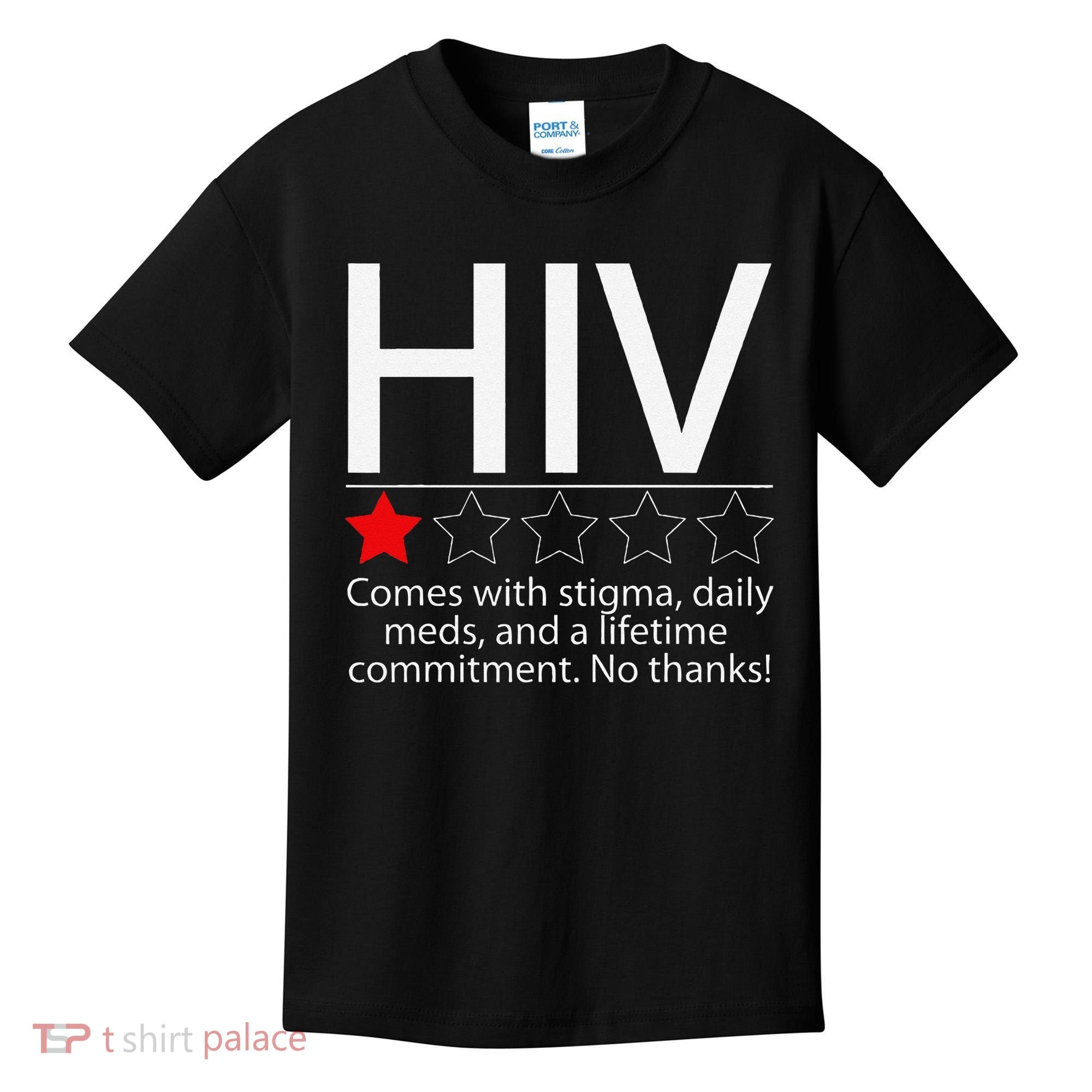Hiv Awareness Red Ribbon World Aids Day Fighters Kids T-Shirt