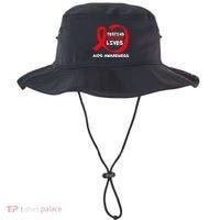 Hiv Awareness Red Ribbon World Aids Day Fighters Bucket Hat thumb 0