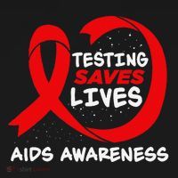 Hiv Awareness Red Ribbon World Aids Day Fighters Women's Hoodie thumb 2