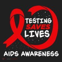 Hiv Awareness Red Ribbon World Aids Day Fighters Tumbler thumb 3