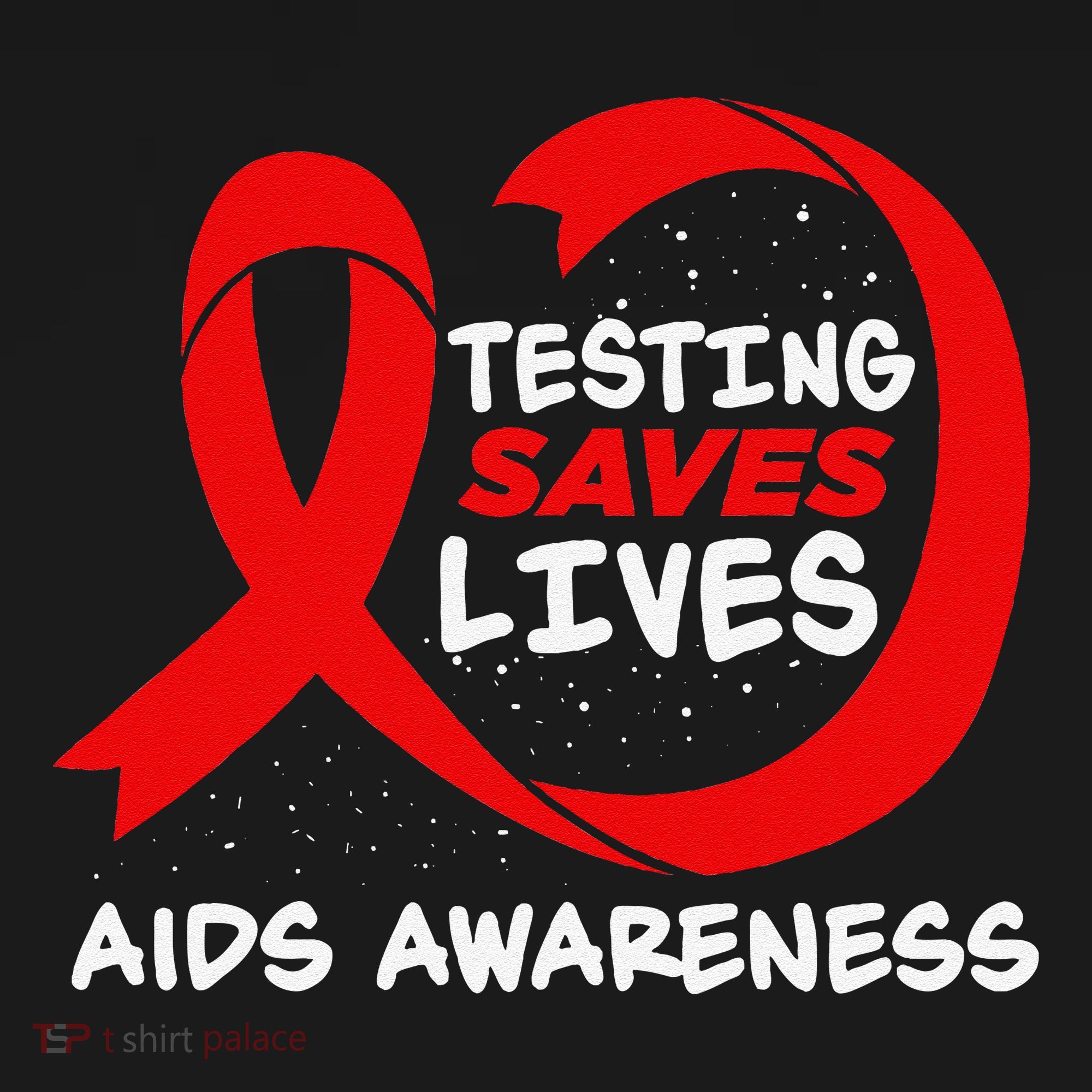Hiv Awareness Red Ribbon World Aids Day Fighters Mousepad