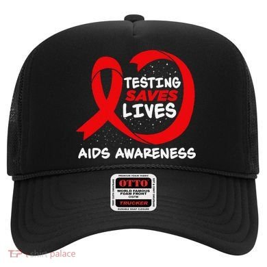 Hiv Awareness Red Ribbon World Aids Day Fighters Hat