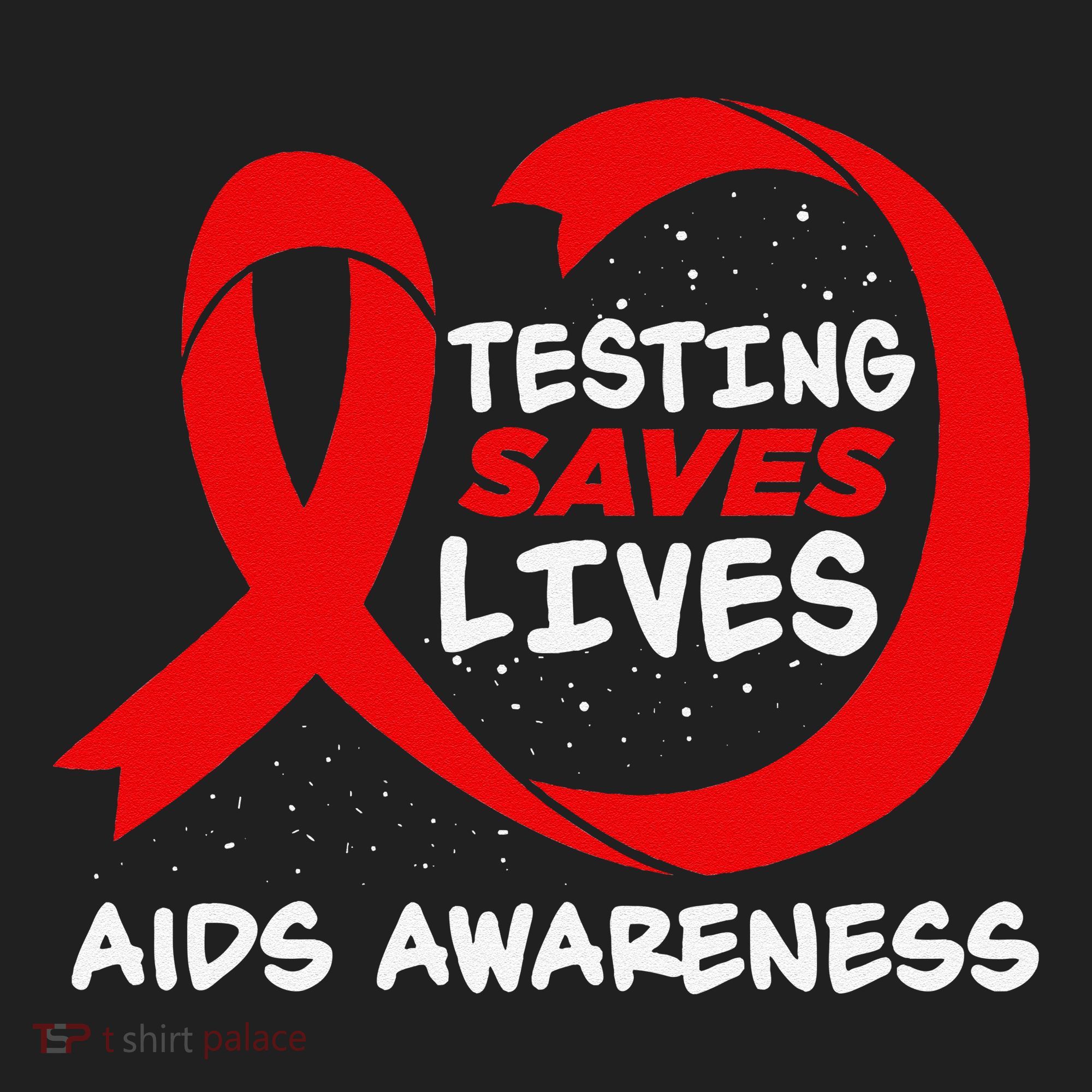 Hiv Awareness Red Ribbon World Aids Day Fighters Golf Towel